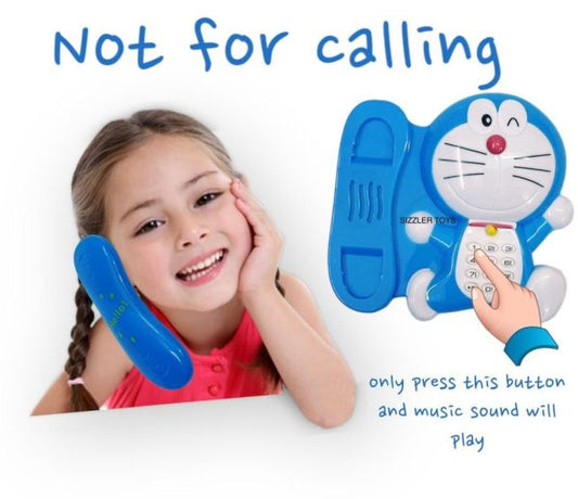 Doremon Telephone For Kids Learning Talk On Phone For Kids Boys Girls