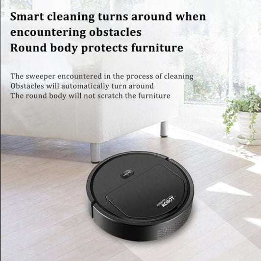 Portable Mini Wireless Smart Sweeping Robot Mopping